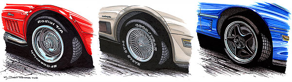 Corvette Wheels Pt 2 of 3 – 1968 to 1996