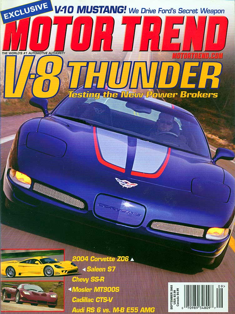 Corvette Timeline Tales: August 2004 – Motor Trend Magazine Splashes the Beautiful 2004 Commemorative Edition Corvette