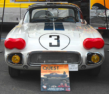 The Briggs “Swift” Cunningham 1960 Fuel Injected Corvette is Now a Movie Star! “The Quest” DVD – Available Now