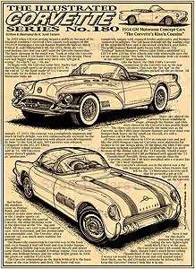 1954 GM Motorama Concept Cars – Corvette Wannabees
