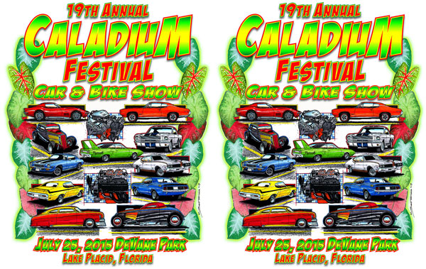 Lake Placid Florida’s 19th Annual Caladium Car & Bike Show