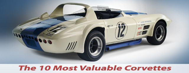  Most Possibly the Ten Most Valuable Corvettes Ever Built