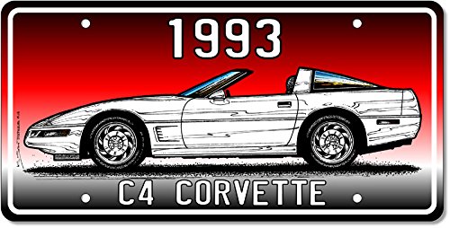 1993 Corvette Art print