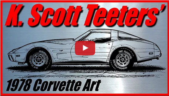  1978 Corvette History & Art Prints Video Catalog by K. Scott Teeters.