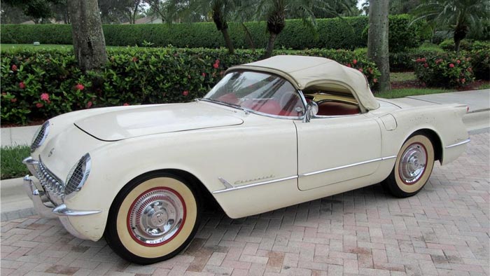 1954 ‘Entombed’ Corvette Being offered by Barrett-Jackson at its January Auction