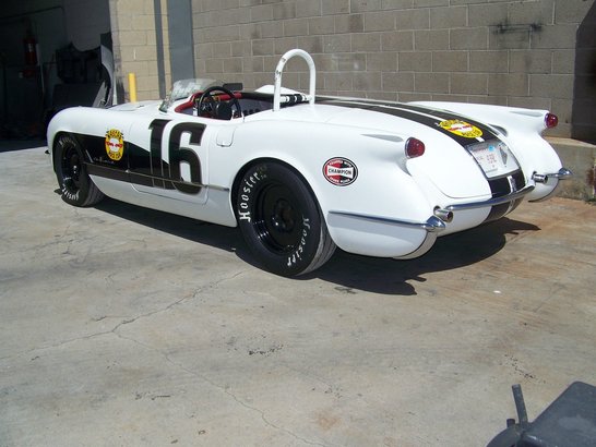 1955 Chevrolet Corvette Ready to Race Now at Just 95,000