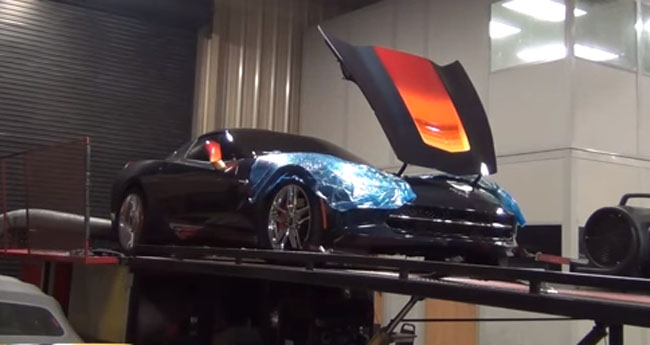 VIDEO: Watch  A Corvette C7 get Revved Up To Over 700 HP
