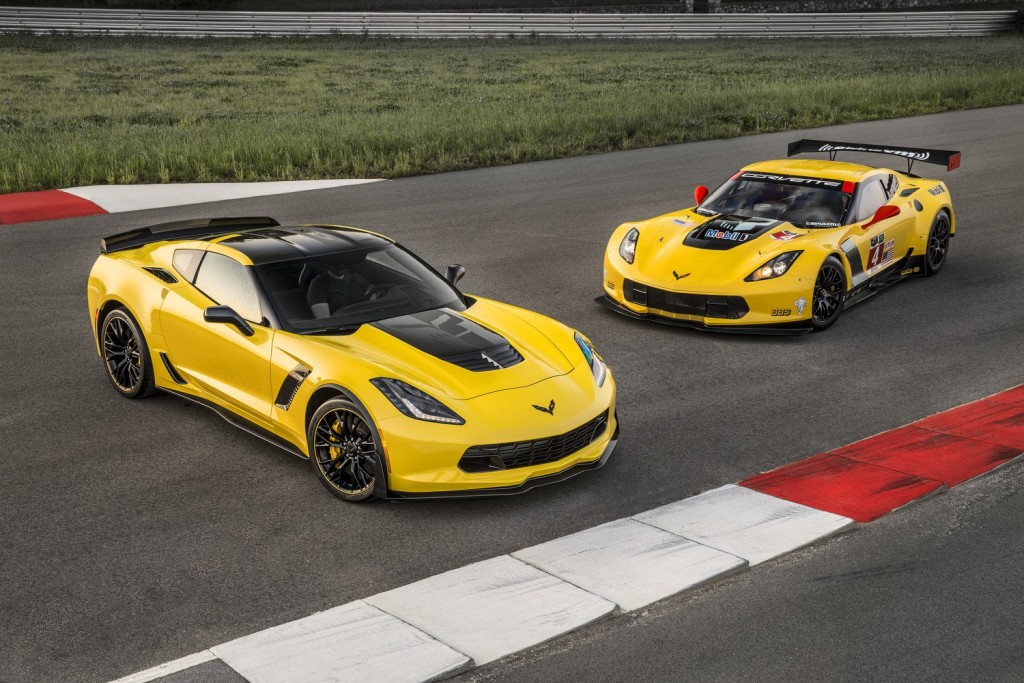 The 2016 Corvette Z06 C7.R Edition pays homage to the Corvette Racing race cars. Offered in coupe and convertible models, only 500 will be built – each with a unique, sequential VIN.