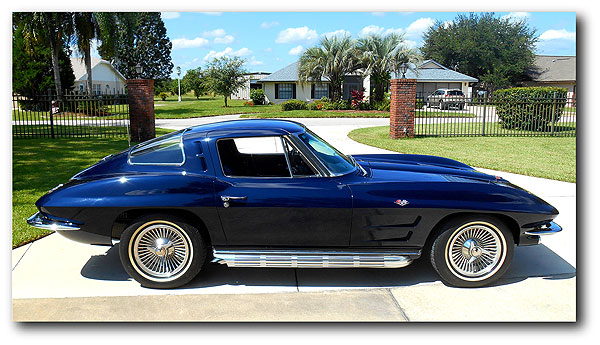 Rollie Walriven’s Daytona Blue 1963 Split-Window Coupe