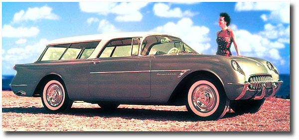 Corvette Timeline Tales: July 8, 1955 – One of Five 1954 Corvette Nomad Show Cars BURNED!
