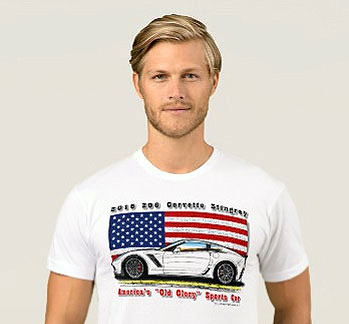 ANNOUNCING! America’s Old Glory Corvette Tees & Sweats