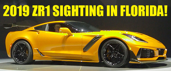 My LUCKY DAY! Spotted on Florida’s Rt. 75, a Yellow 2019 ZR1!! ! – VIDEOS