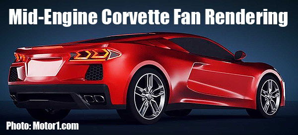 C8 Mid-Engine Corvette Fan Rendering: Is This Making You Warm?