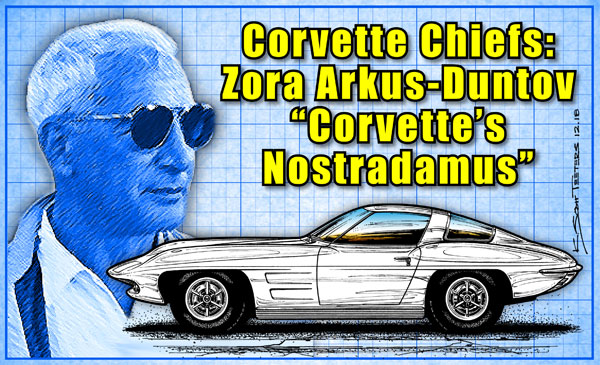 Corvette Chiefs, Pt. 1 of 5 – Zora Arkus-Duntov, Corvette’s Nostradamus