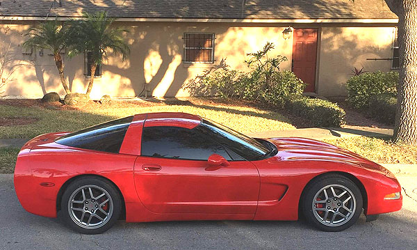 Anthony & Michael Saris’ Torch Red 1997 Corvette Project Car