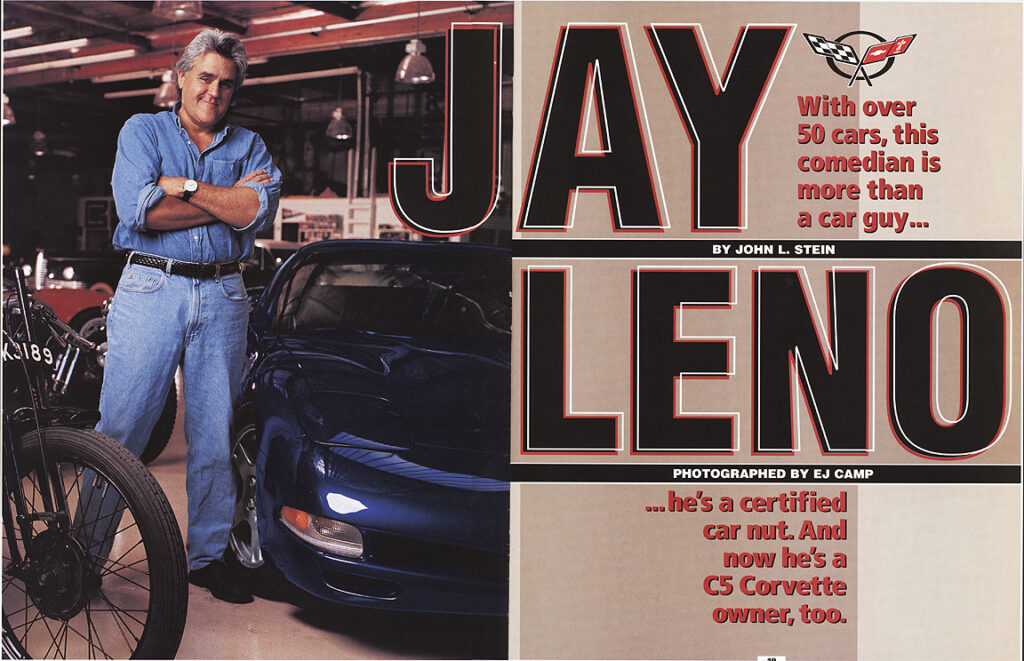 Corvette Quarterly’s 1999 Jay Leno Interview