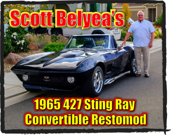 Scott Belyea’s 1965 Retro-Mod Corvette Sting Ray Convertible