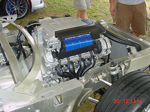 The Passenger Side of the Engine