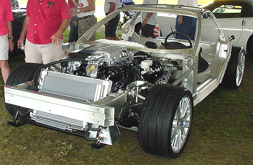 Front View of the ZR1 Chassis