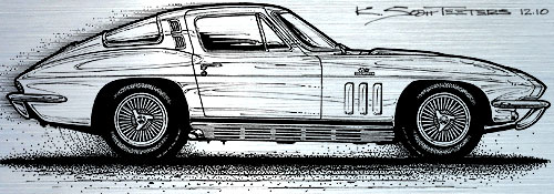 First_Big-Block-2 Chevrolet started building the all new L78 396/425 big block engine for the 1965 Corvette in January 1965. The $292 L78 was release to customers in March 1965. By August 1965 when production of 1965 Corvette ended, Chevrolet sold 2,157 new 396 Corvettes.