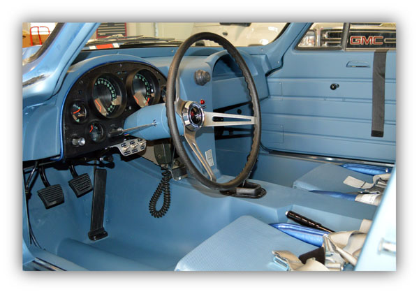 1963 Corvette Grand Sport #004 replica interior details