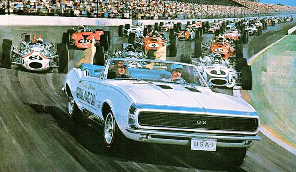 Zora Duntov pulled strings to get Mauri Rose to drive the Camaro Pace Car at the 1967 Indy 500.